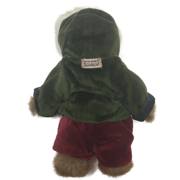 Boyds bears Mathew H Bear winter fuzzy jacket - Picture 2 of 5